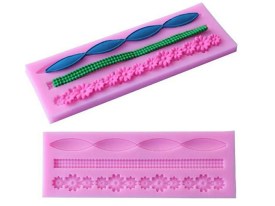 Molde silicona 3 guardas